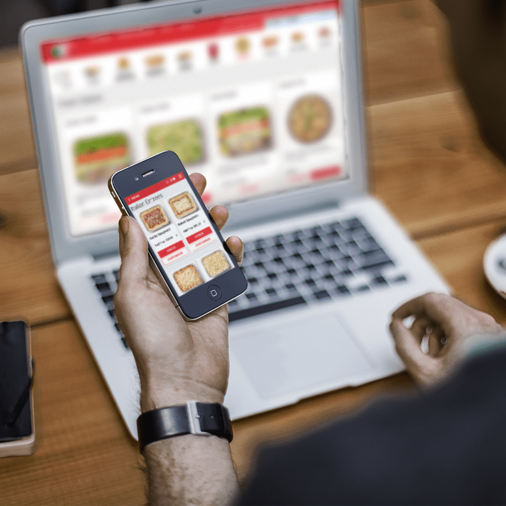 Paisano's Rewards on the mobile app