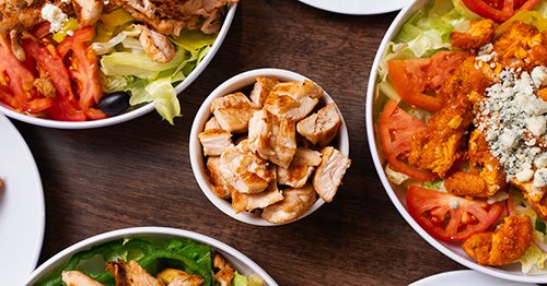 Protein packed menu