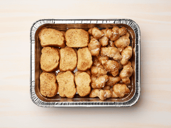 Half Garlic Bread & Half Garlic Knots