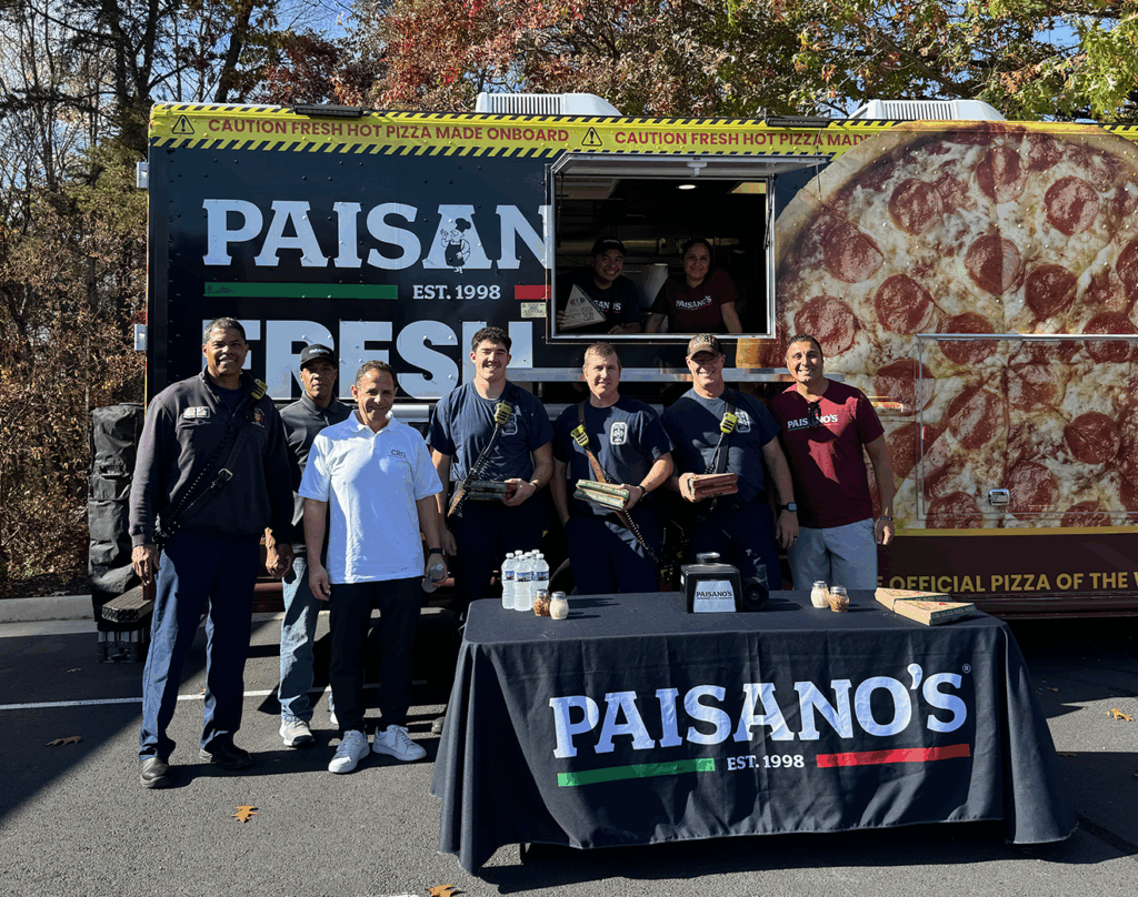 Why we do it — the Paisano's team serving the community