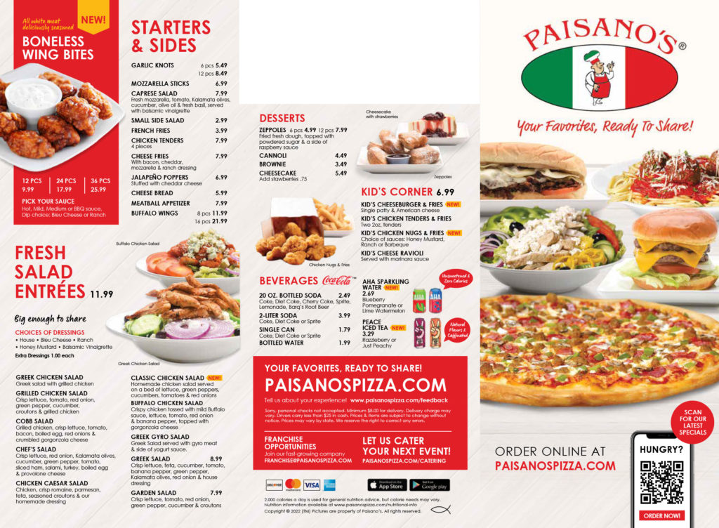 menu-welcome-paisano-s-pizza-restaurant