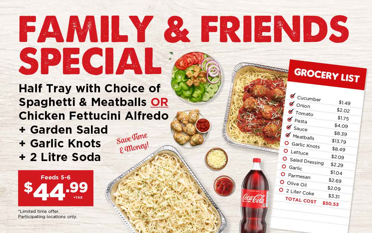 family and friends special
