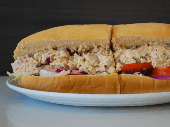 tuna salad sub