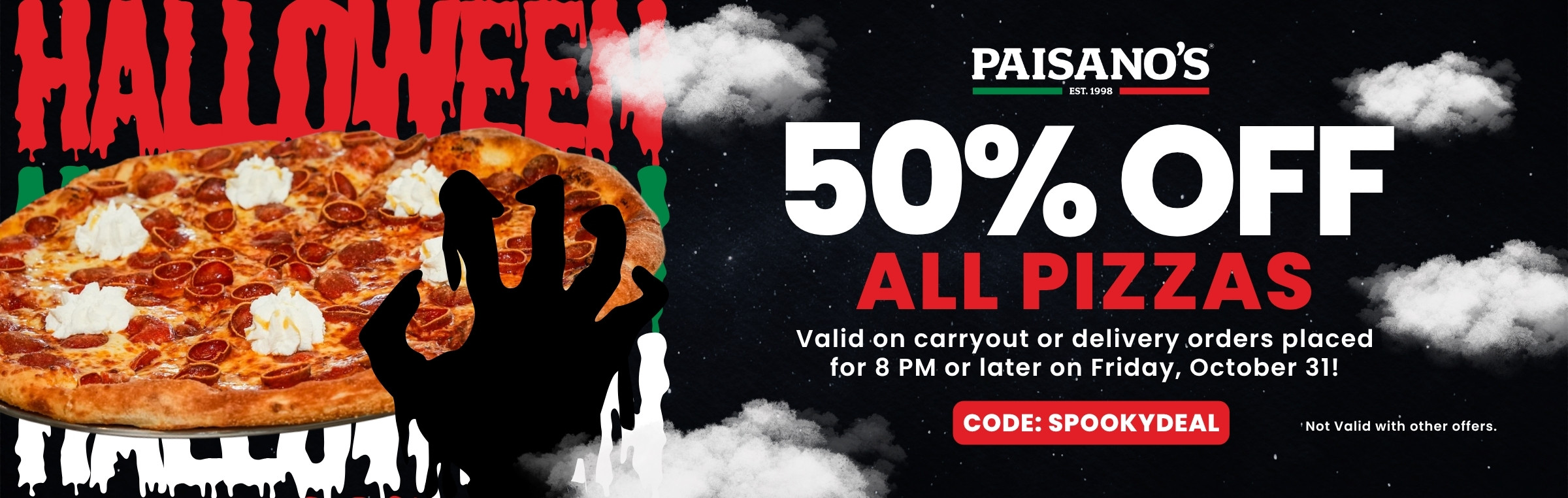 Paisano's Halloween Promo Web Banner (2)