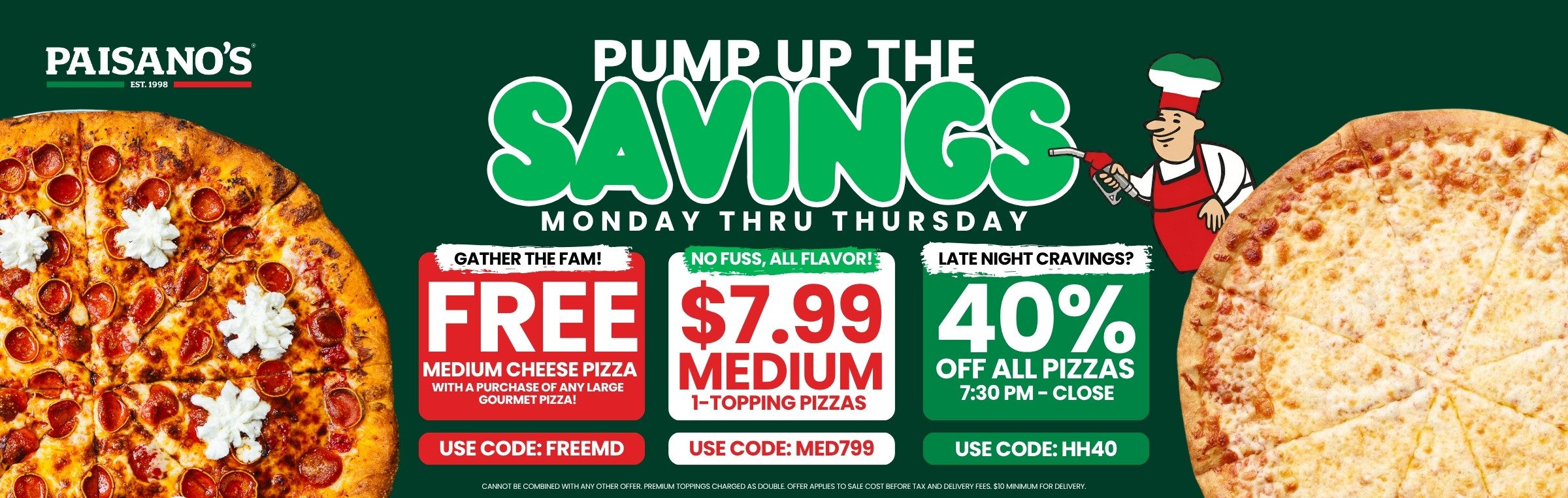 Pump Savings Banner