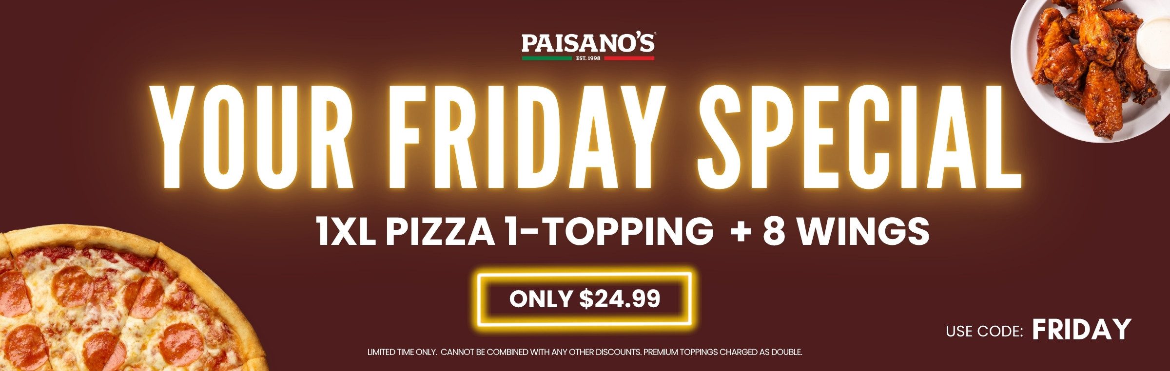 Friday Special Banner