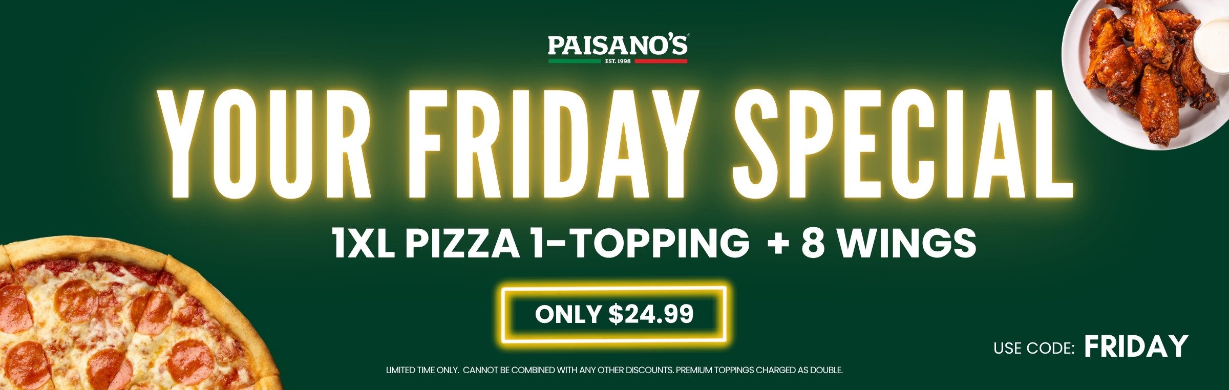 Friday Special Banner