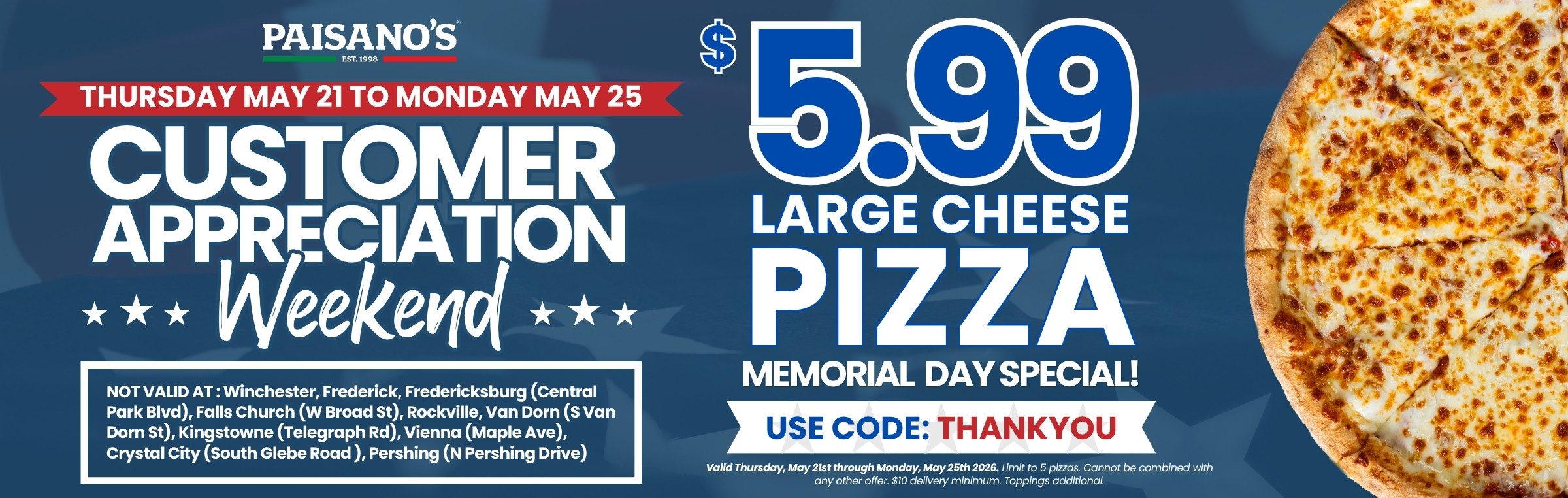 Memorial Day Banner