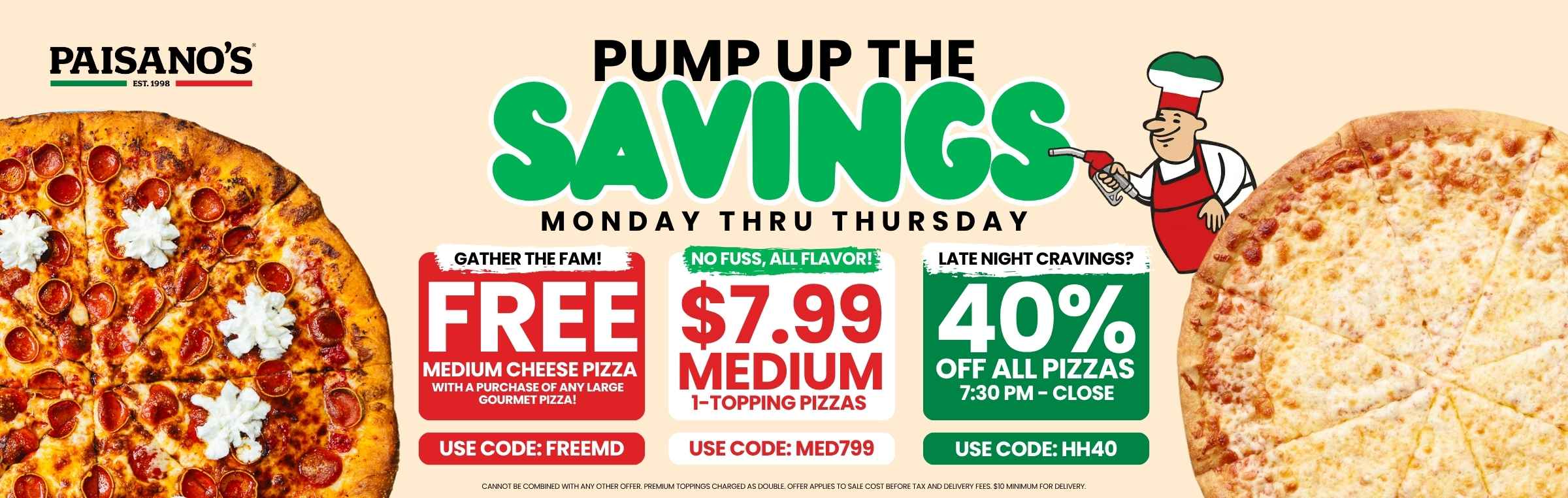 Pump Savings Banner