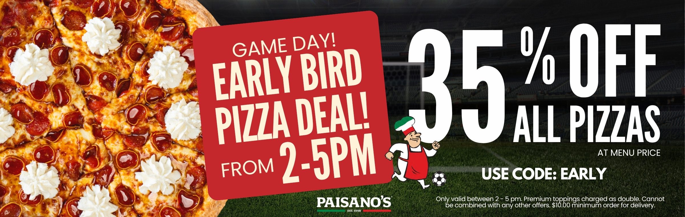Early Bird Banner
