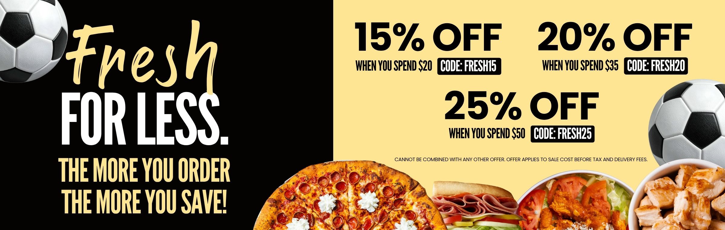 FreshForLess Banner
