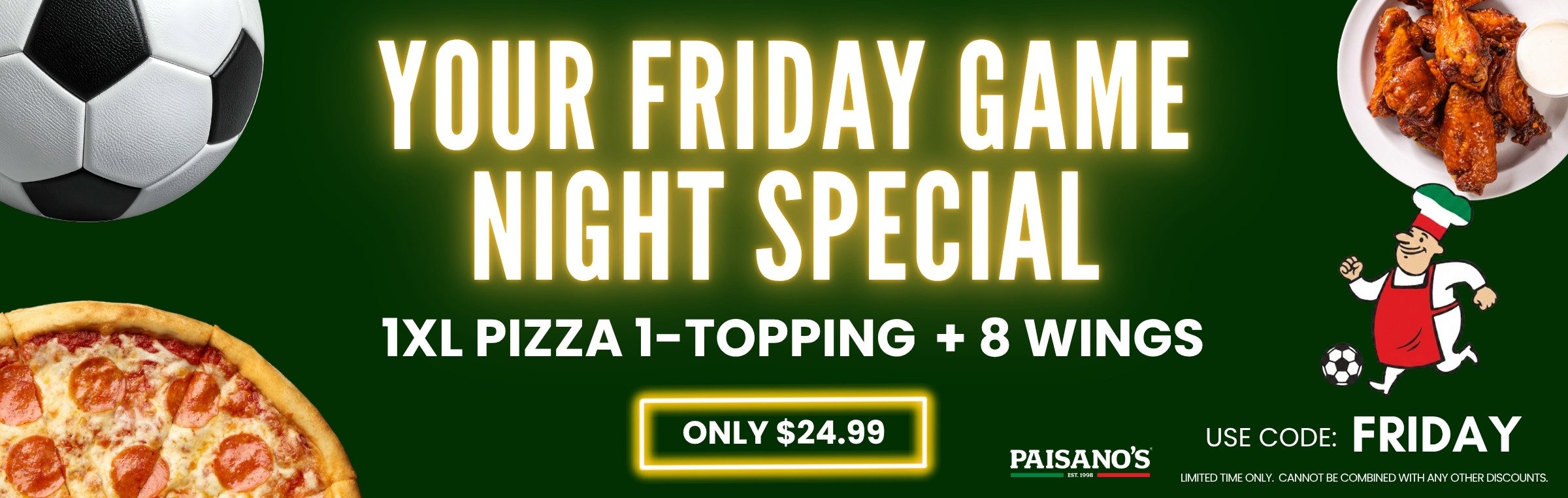 Friday Special Banner