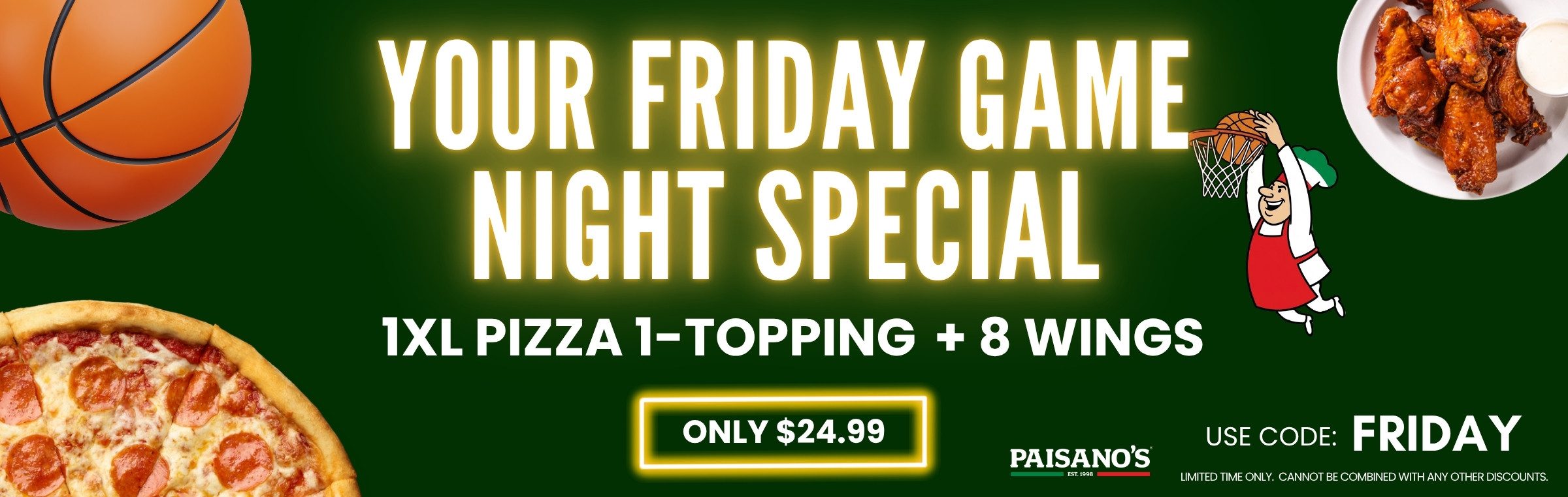 Friday Special Banner